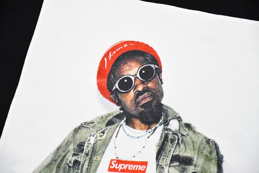 SUPREME スープレム バンダナボックスロゴTシャツ ブラック/ホワイト 全2色 - 画像 5