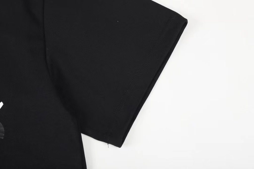 LOUIS VUITTON ルイヴィトン グラフィックTシャツ ロゴプリント ブラック - 画像 8
