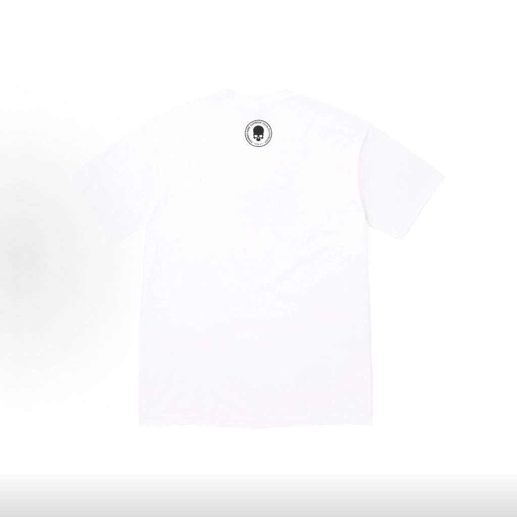 SUPREME シュプリーム メンズ 半袖Tシャツ 髏頭 プリント 全2色 - 画像 4