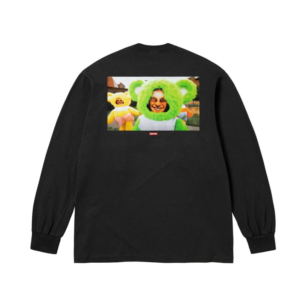SUPREME スュプリーム ロングTシャツ デザインT ブラック ホワイト 全2色 - 画像 6