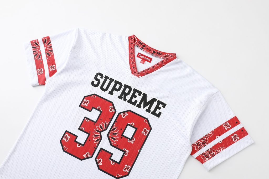 SUPREME スーパー フラットシューズ バンダナ柄 39 ブラック ホワイト レッド 全3色 - 画像 4