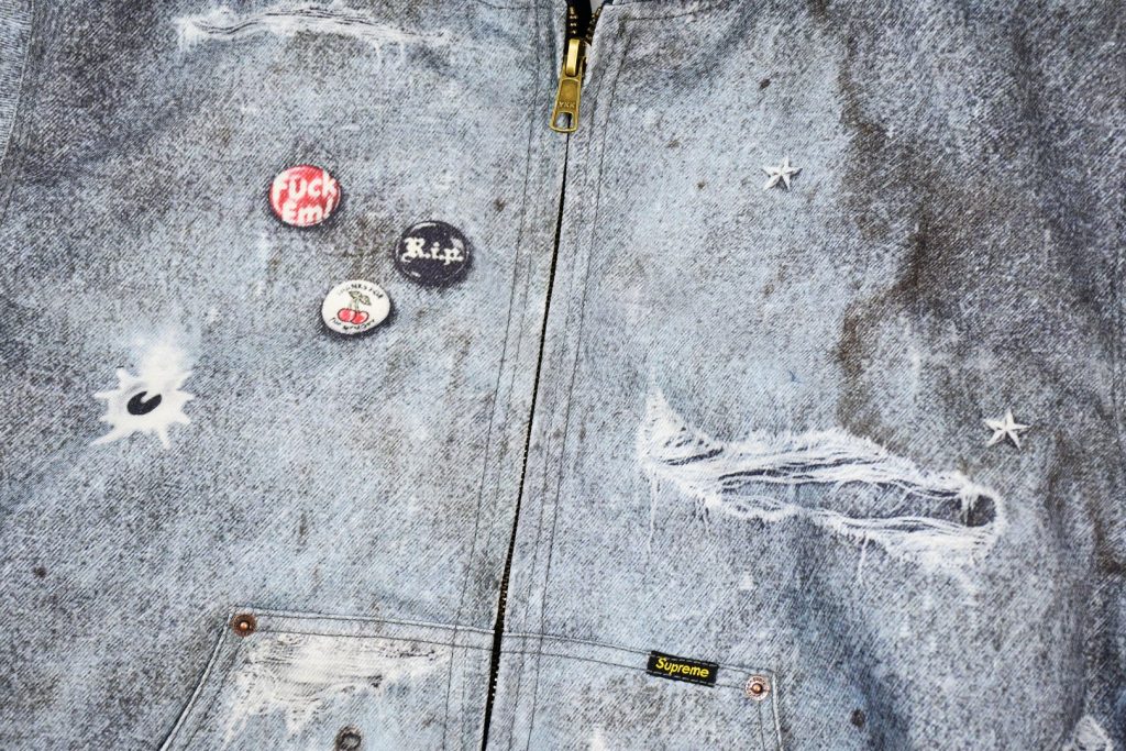 SUPREME スュプレーム デニムジャケット 3M サイズ表記 3M THINSULATE インサレーション ブルゾン 1色展開 - 画像 4
