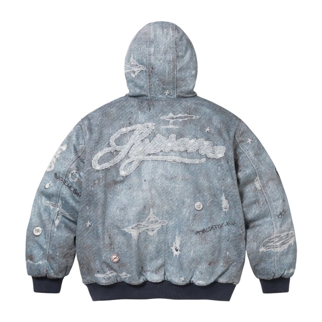 SUPREME スュプレーム デニムジャケット 3M サイズ表記 3M THINSULATE インサレーション ブルゾン 1色展開 - 画像 7