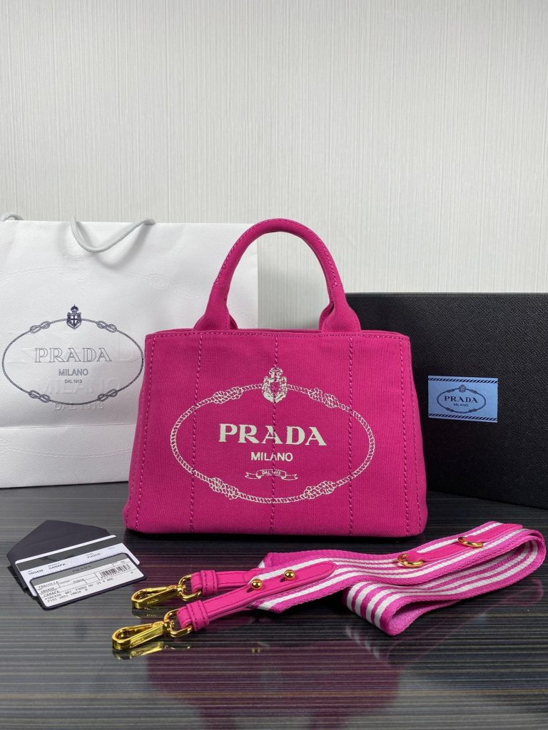 限定　プラダ　PRADA　プラダカナパ　レディース　手提げバッグ　鞄　2WAYトートバッグ　ショルダーバッグ　7色 - 画像 2