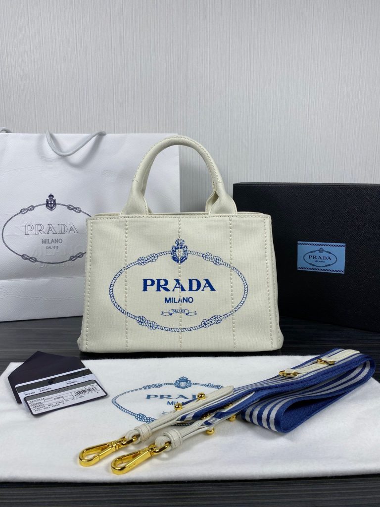 限定　プラダ　PRADA　プラダカナパ　レディース　手提げバッグ　鞄　2WAYトートバッグ　ショルダーバッグ　7色 - 画像 3