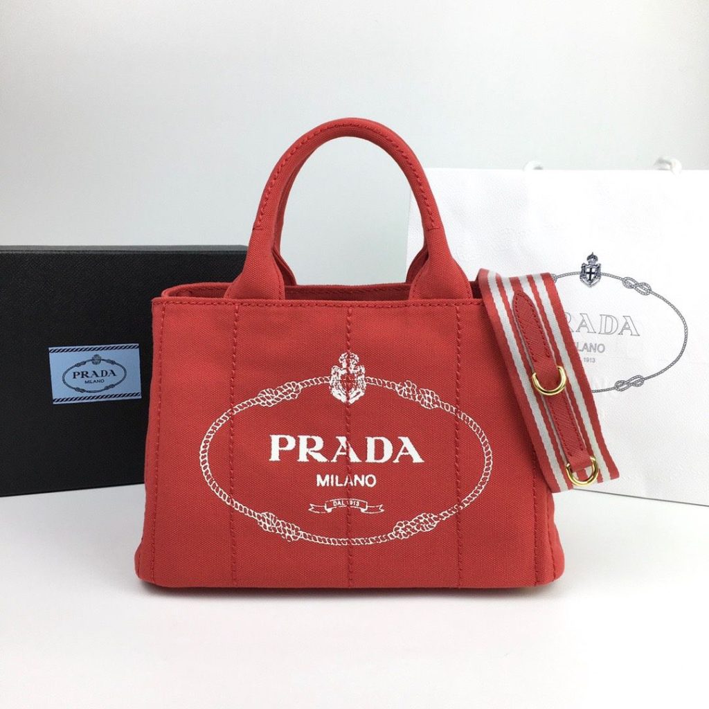 限定　プラダ　PRADA　プラダカナパ　レディース　手提げバッグ　鞄　2WAYトートバッグ　ショルダーバッグ　7色 - 画像 6