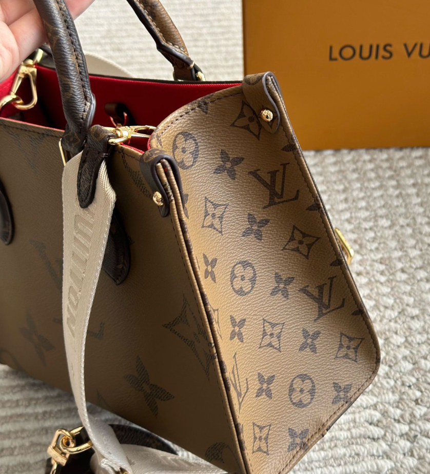 LOUISVUITTON　ルイヴィトン 　OnTheGo　オンザゴーPM　モノグラム・ジャイアント・リバース　レディースバッグ　ショルダーバッグ　ハンドバッグ　2WAYバッグ - 画像 7