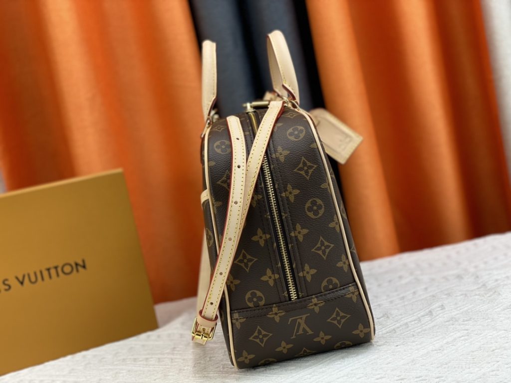 LOUIS VUITTON　BOWLING VANITY　ルイヴィトン　ボウリングバニティ　手提げ　モノグラム　ハンドバッグ　ショルダーバッグ - 画像 4
