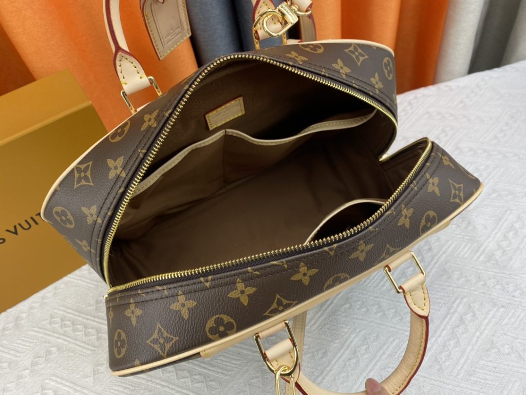 LOUIS VUITTON　BOWLING VANITY　ルイヴィトン　ボウリングバニティ　手提げ　モノグラム　ハンドバッグ　ショルダーバッグ - 画像 6