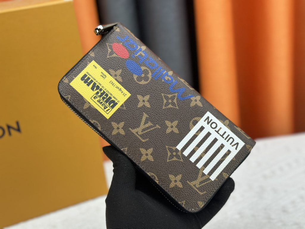 Louis Vuitton　ルイヴィトン　グラフィカル マルチロゴ ジッピー・オーガナイザー　ファスナー長財布　サイフ　レディース　モノグラム　長財布 - 画像 2