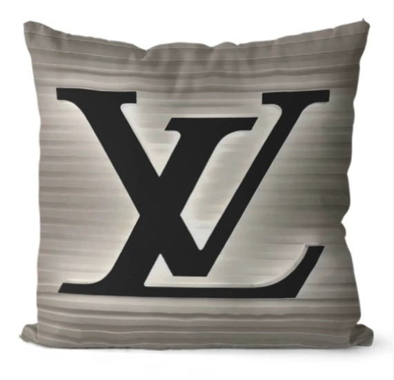 LOUIS VUITTON　ルイヴィトン　クッションカバー/クッション　ブランド抱き枕　クッション中材あり　カバー　リネン/ベルベット　クッションカバー　ロゴ　モノグラム - 画像 6