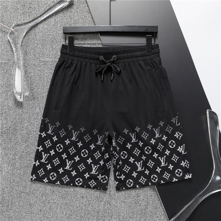 ルイヴィトン Louis Vuittonセットアップ　上下2点セット　モノグラム　半袖Ｔシャツとショートパンツ　プリントロゴ　LVカジュアルウェア - 画像 6