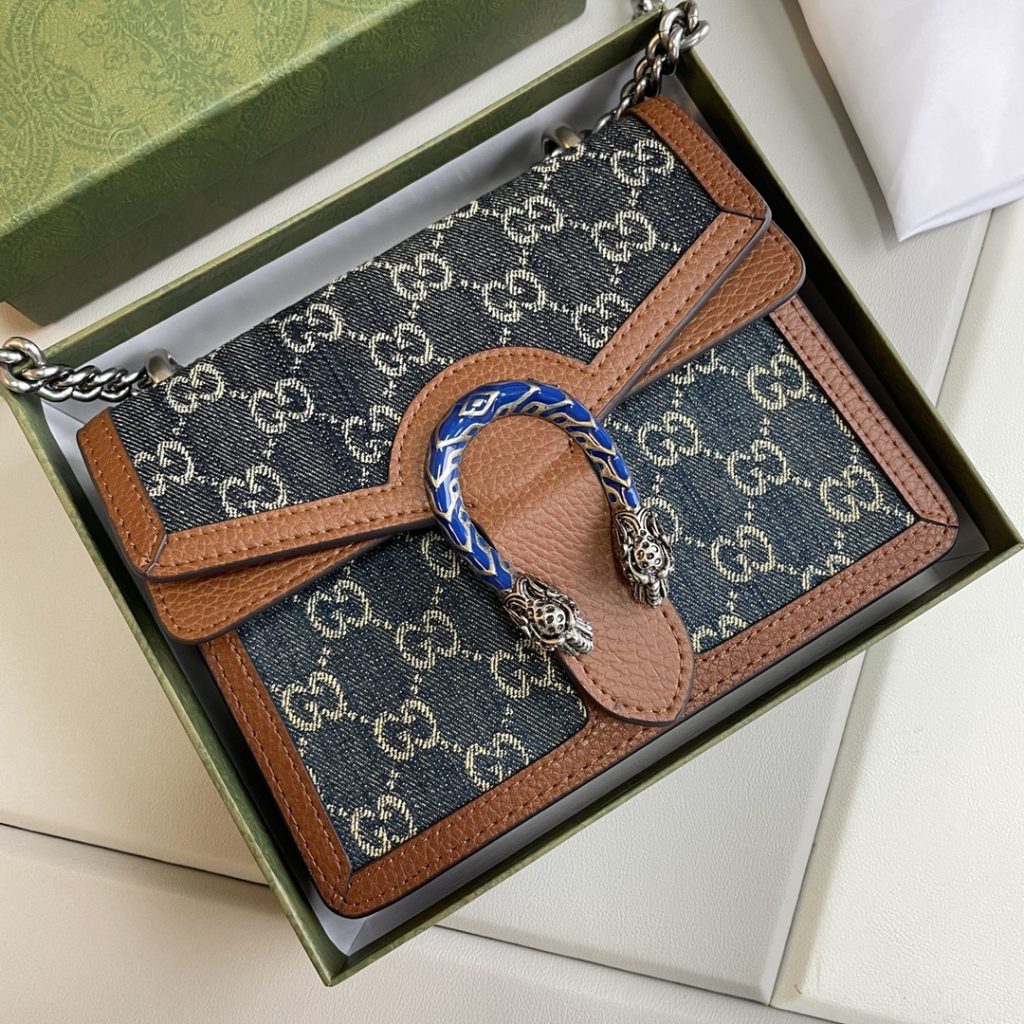 グッチ/GUCCI 　ディオニュソス・GGスプリーム ミニ バッグ　ショルダーバッグ　GG柄　斜めがけバッグ　レディース　カバン　5色 - 画像 6