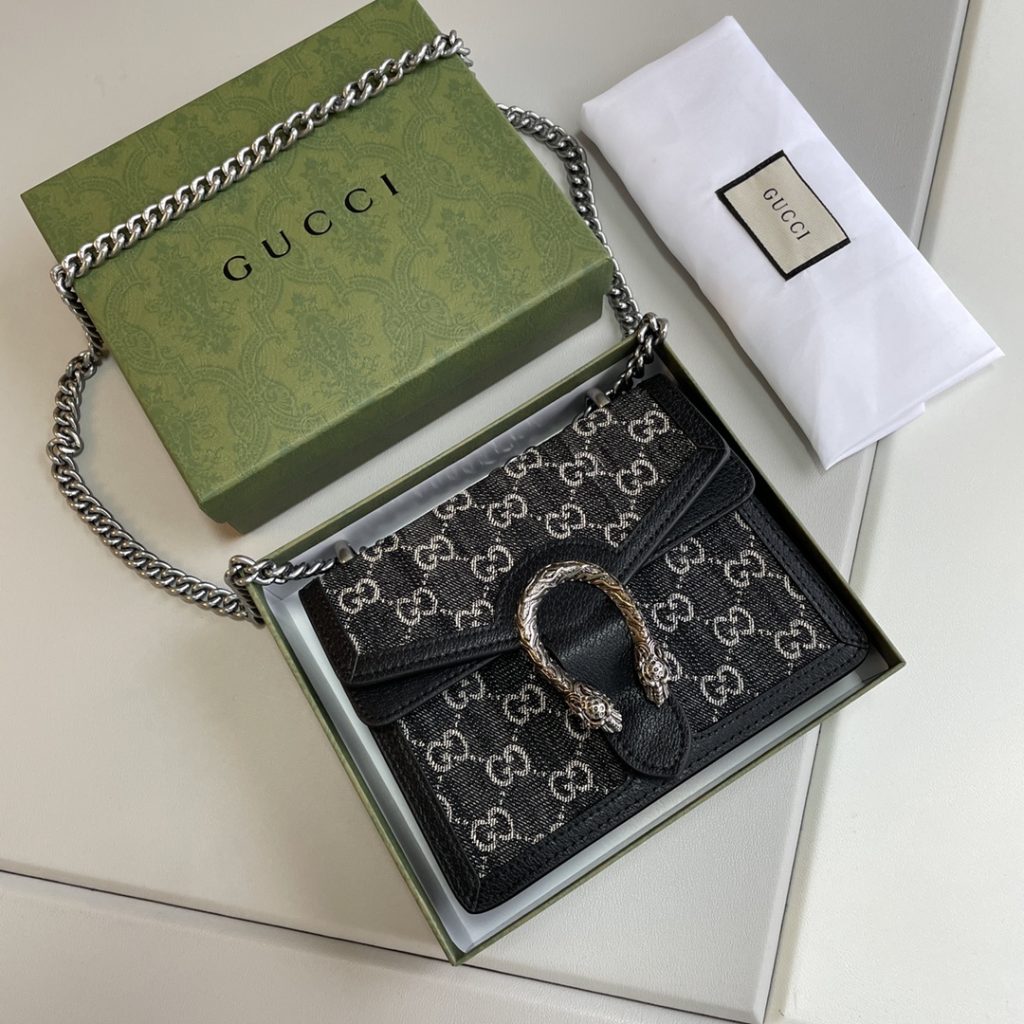 グッチ/GUCCI 　ディオニュソス・GGスプリーム ミニ バッグ　ショルダーバッグ　GG柄　斜めがけバッグ　レディース　カバン　5色 - 画像 4