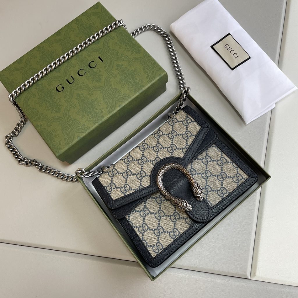 グッチ/GUCCI 　ディオニュソス・GGスプリーム ミニ バッグ　ショルダーバッグ　GG柄　斜めがけバッグ　レディース　カバン　5色 - 画像 2