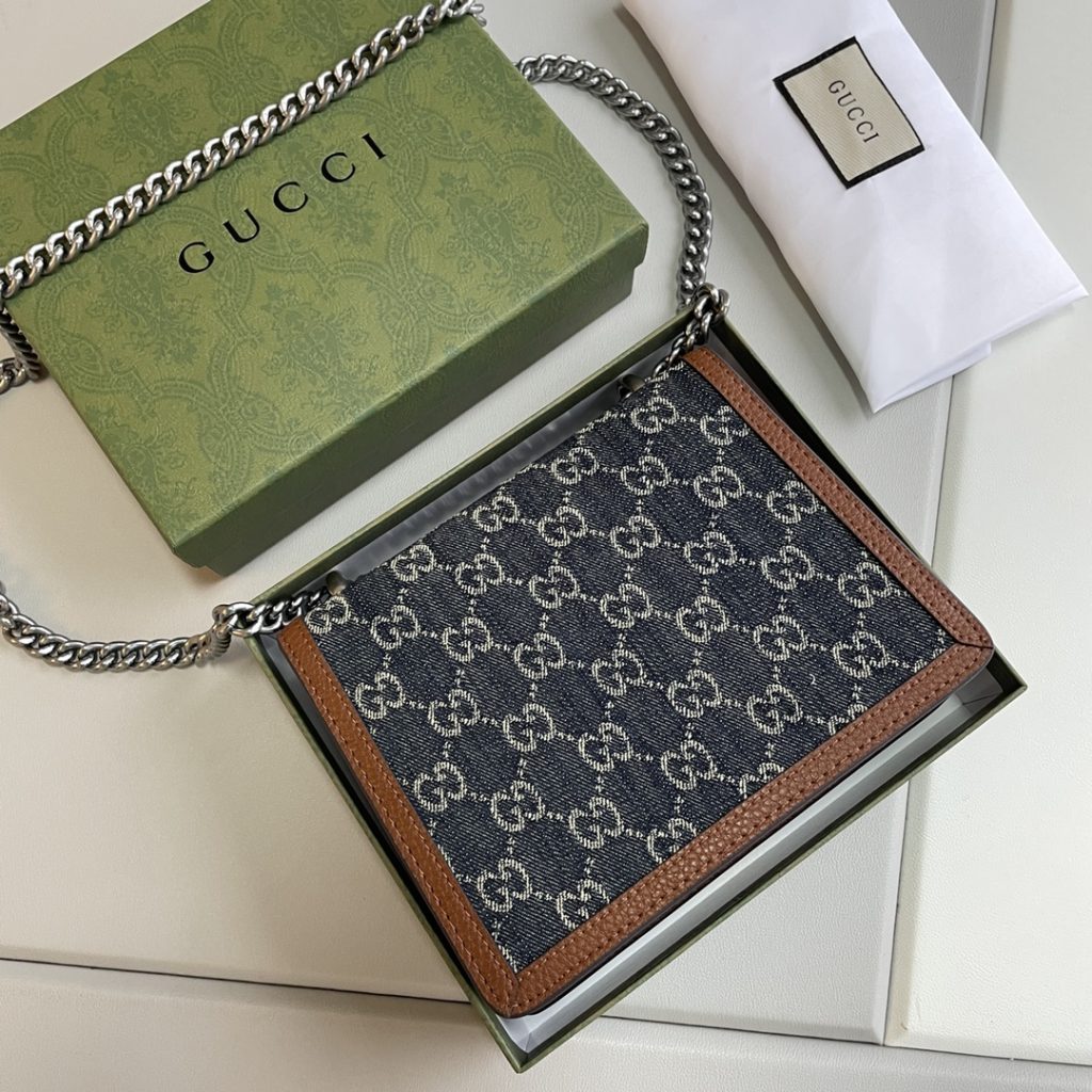 グッチ/GUCCI 　ディオニュソス・GGスプリーム ミニ バッグ　ショルダーバッグ　GG柄　斜めがけバッグ　レディース　カバン　5色 - 画像 8