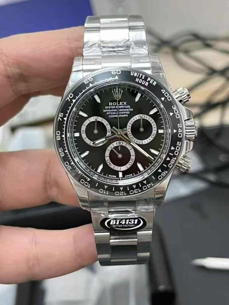ROLEX ロレックス デイトナ 4131 メンズ腕時計 メタルバンド ブラック - 画像 7