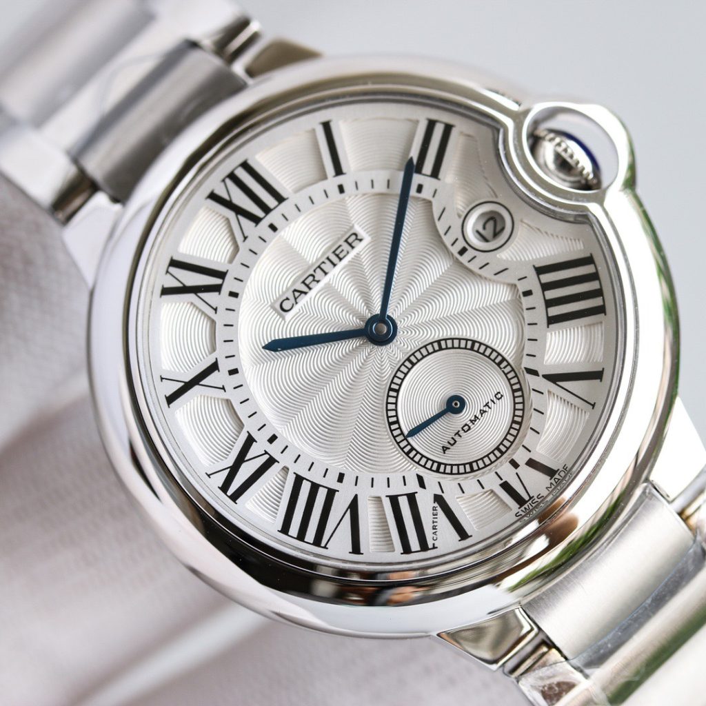 CARTIER カルティエ メンズ腕時計 本革 通勤 シルバー 全3色 - 画像 6