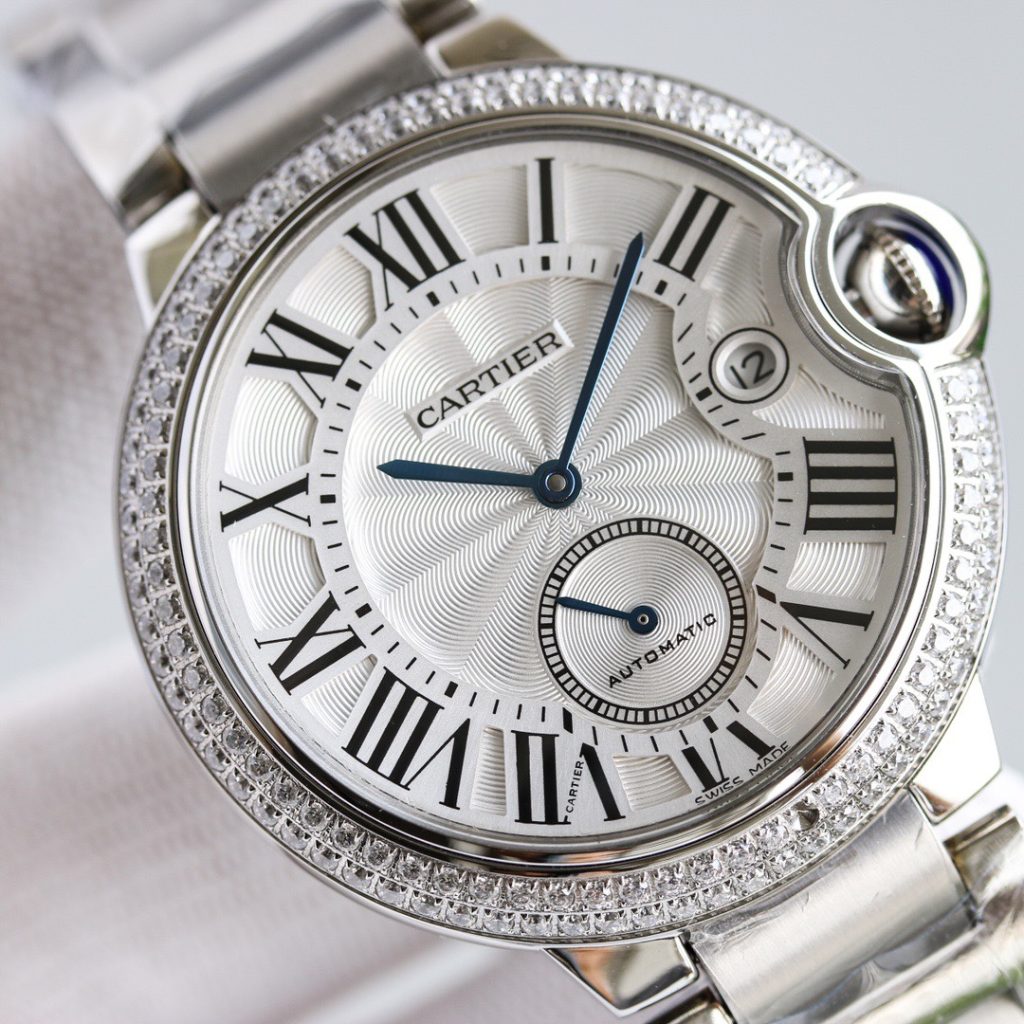 CARTIER カルティエ メンズ腕時計 本革 通勤 シルバー 全3色 - 画像 7