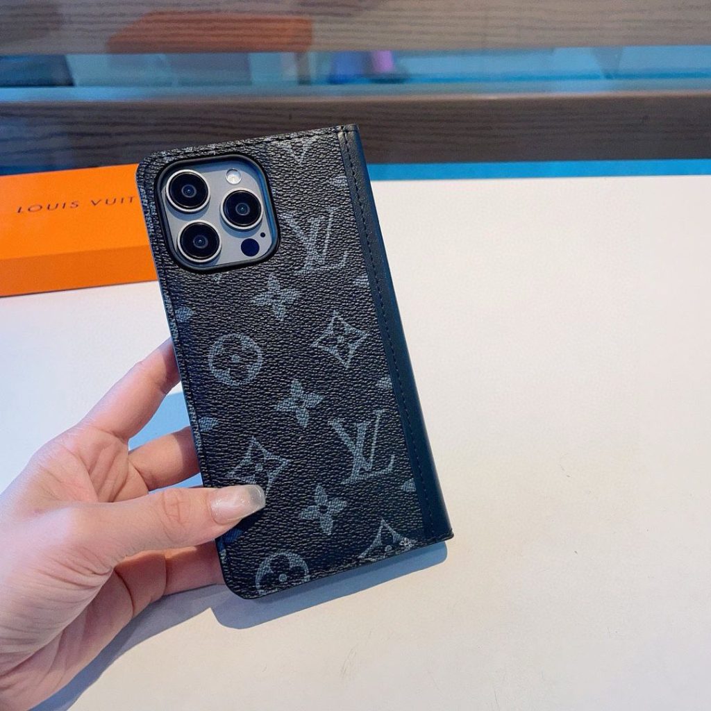 ルイヴィトン　Louis Vuitton　手帳型ケース　スマホケース　モノグラム　スマホカバー　2色 - 画像 4