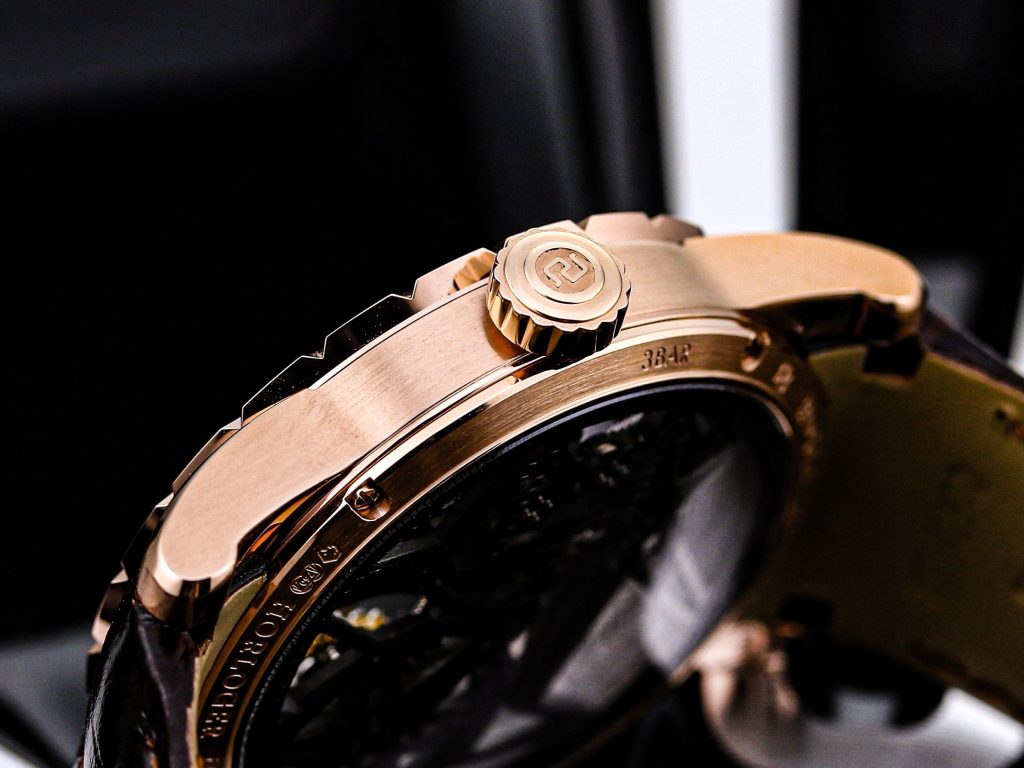 ROGER DUBUIS ロジェデュブイ 腕時計 メンズ 一体型トゥールビヨン ムーブメント ブラック - 画像 7