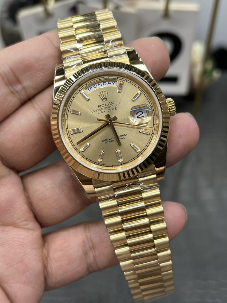 ROLEX ロレックス デイデイト 腕時計 メンズ 自動巻き 機械式 40mm ヨットマスター ゴールド - 画像 2
