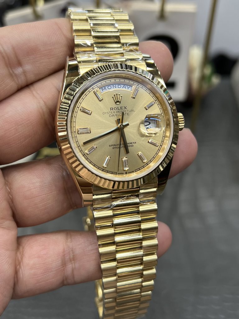 ROLEX ロレックス デイデイト 腕時計 メンズ 自動巻き 機械式 40mm ヨットマスター ゴールド - 画像 3