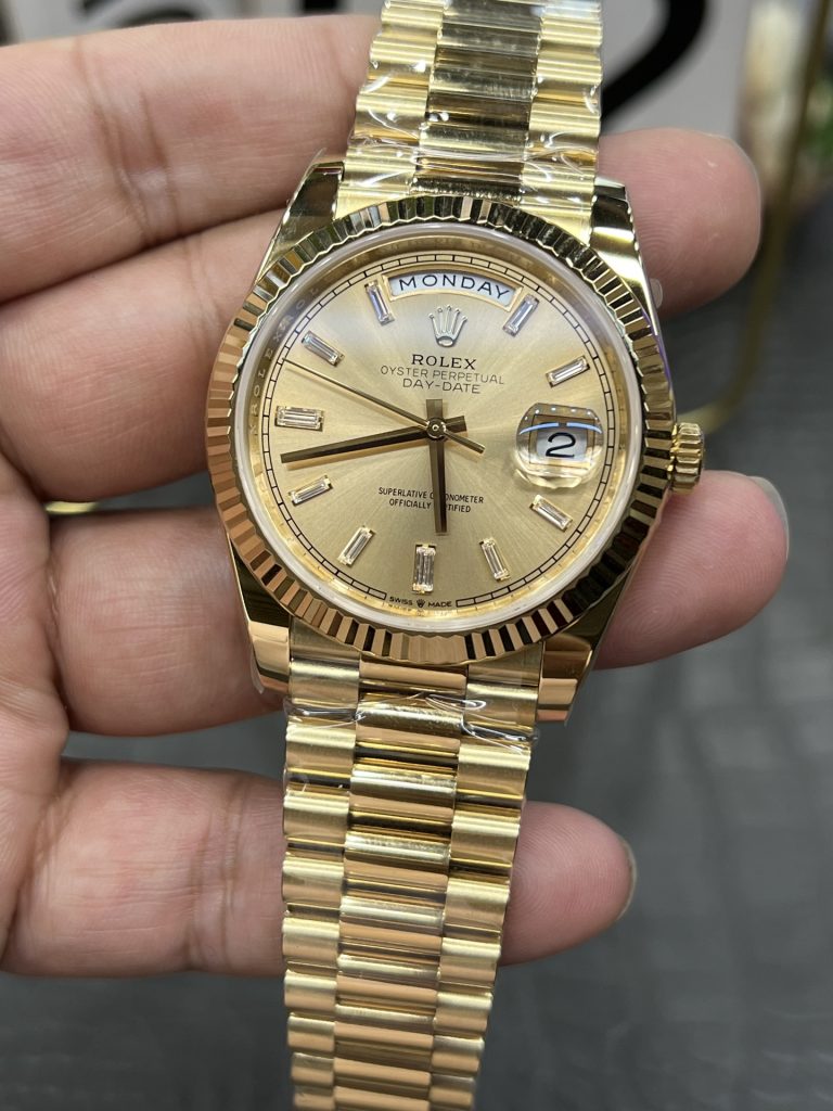 ROLEX ロレックス デイデイト 腕時計 メンズ 自動巻き 機械式 40mm ヨットマスター ゴールド - 画像 4