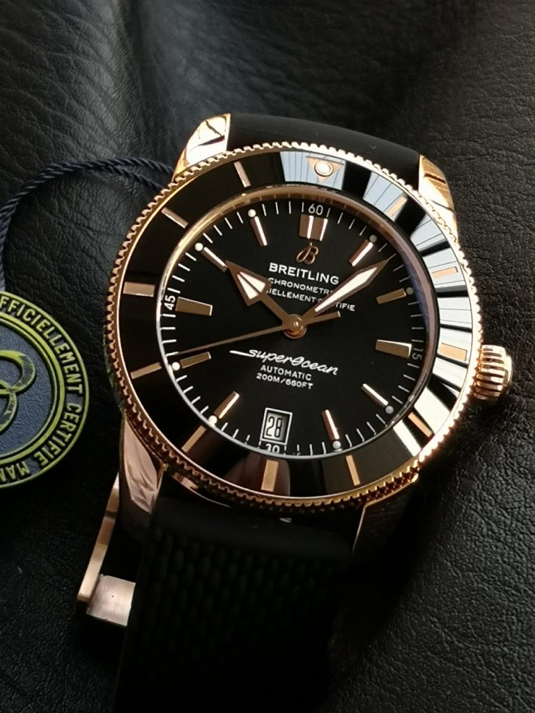 BREITLING ブライトリング スーパーオーシャン 腕時計 メンズ 自動巻き 機械式 ブラック - 画像 3