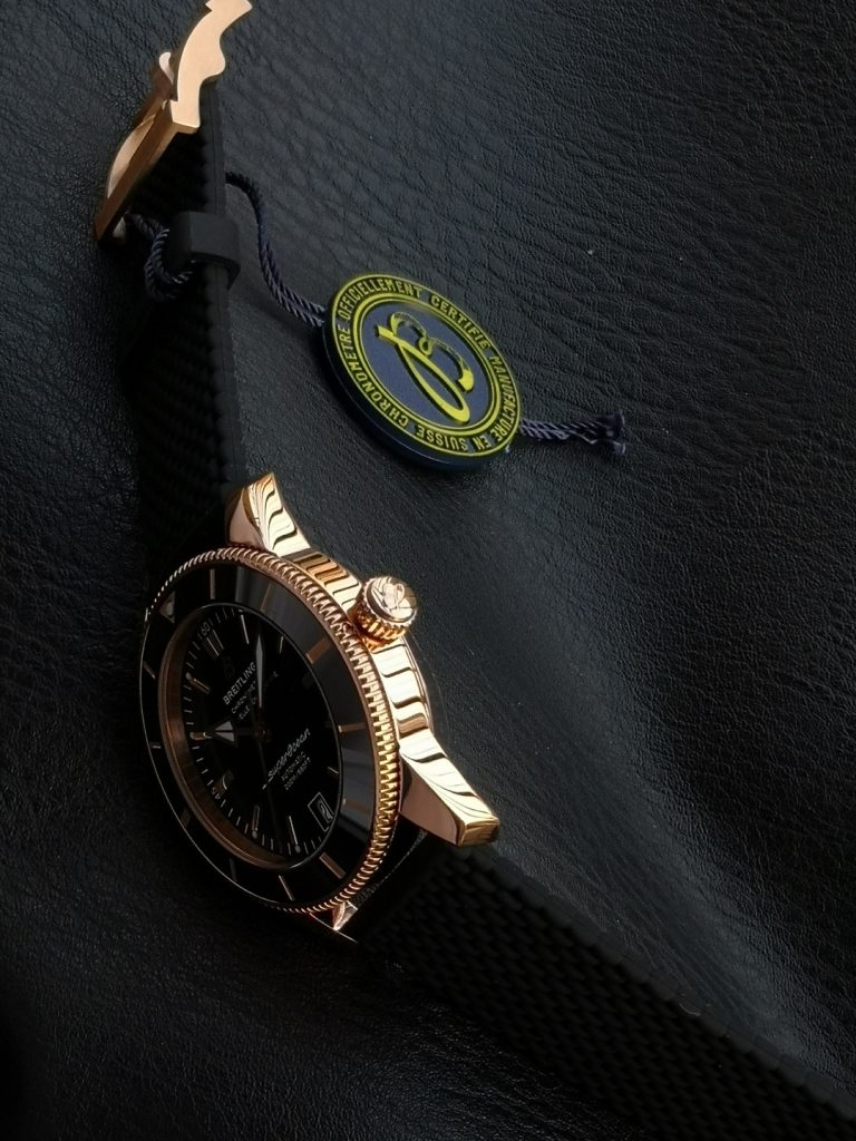 BREITLING ブライトリング スーパーオーシャン 腕時計 メンズ 自動巻き 機械式 ブラック - 画像 8