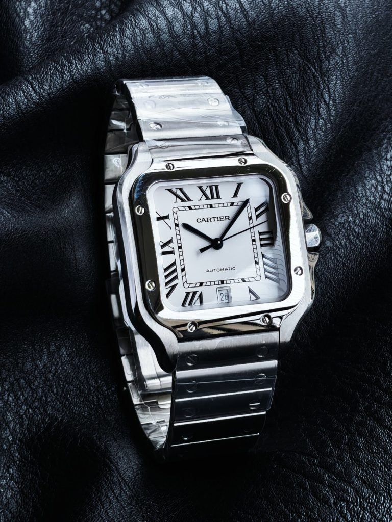 CARTIER カルティエ サンダース 腕時計 メンズ 自動巻き 44mm ケース ブラック - 画像 2
