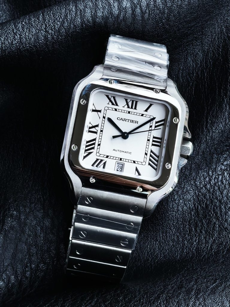 CARTIER カルティエ サンダース 腕時計 メンズ 自動巻き 44mm ケース ブラック - 画像 6