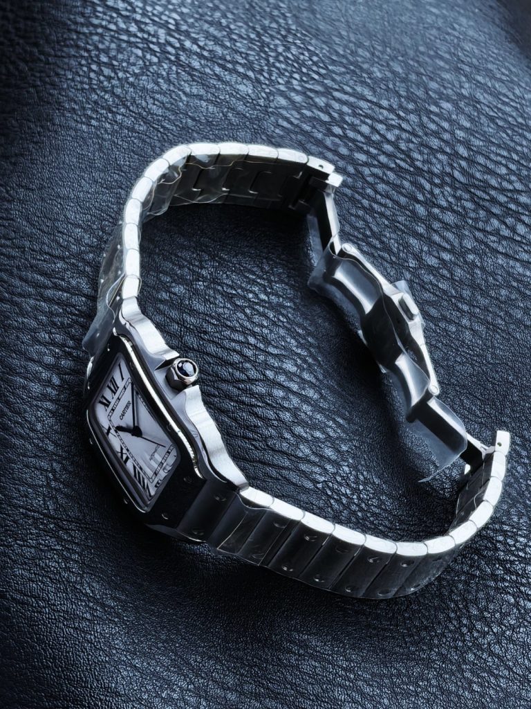 CARTIER カルティエ サンダース 腕時計 メンズ 自動巻き 44mm ケース ブラック - 画像 7