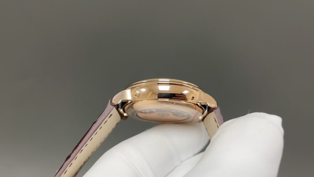 BLANCPAIN ブランパン 腕時計 メンズ 全自動巻き 月相表示 40mm ブラウン レザー - 画像 5