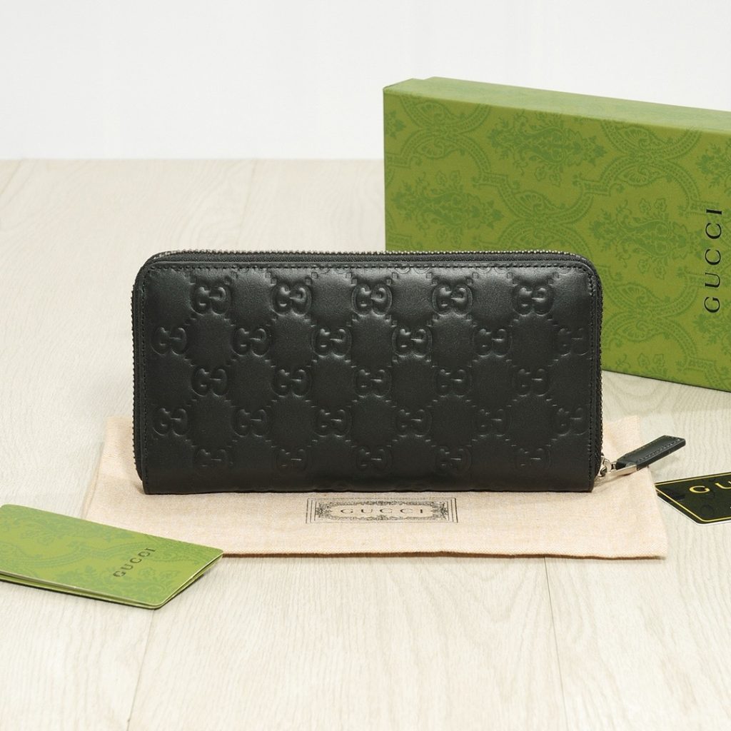GUCCI グッチ 長財布 ロングウォレット 黒 - 画像 2