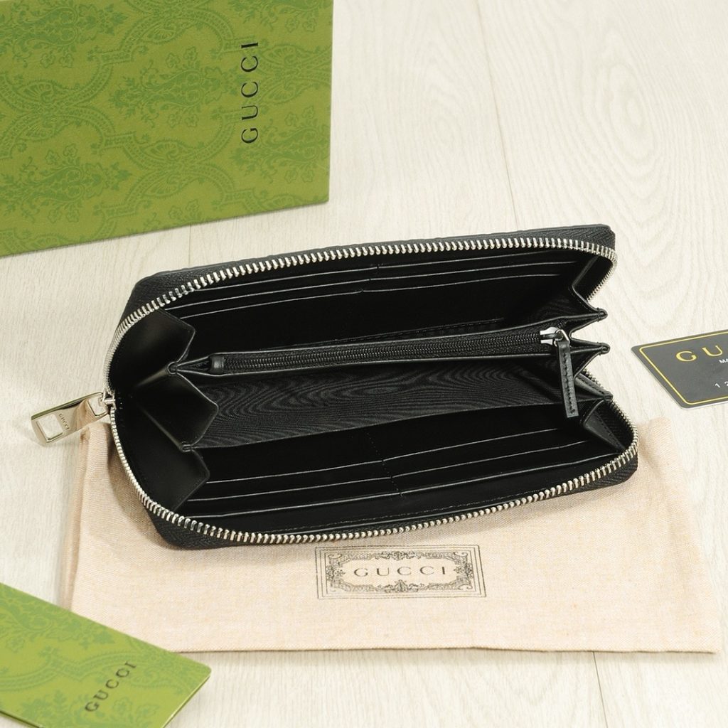 GUCCI グッチ 長財布 ロングウォレット 黒 - 画像 7