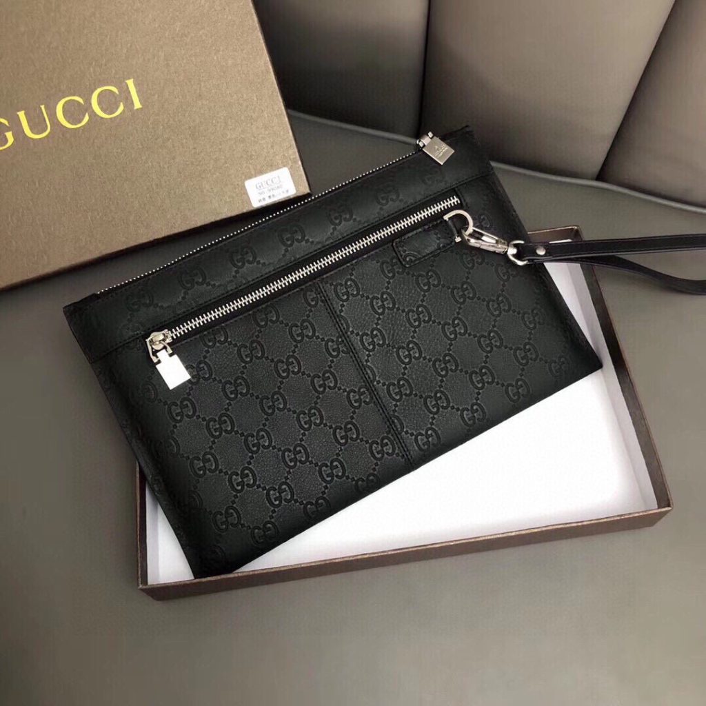 GUCCI グッチ 手帳型 メンズ 手渡し ブラック - 画像 2