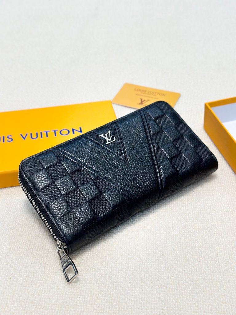 Louis Vuitton ルイヴィトン 長財布 ロングウォレット 黒 - 画像 4