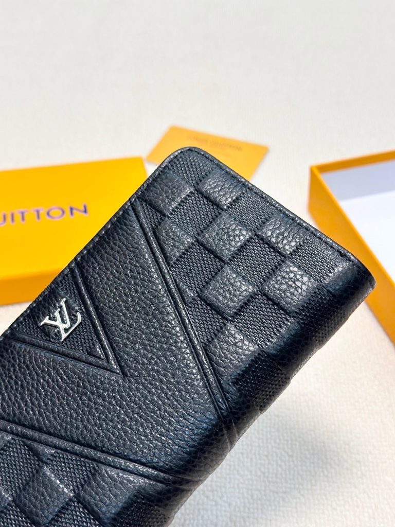 Louis Vuitton ルイヴィトン 長財布 ロングウォレット 黒 - 画像 5