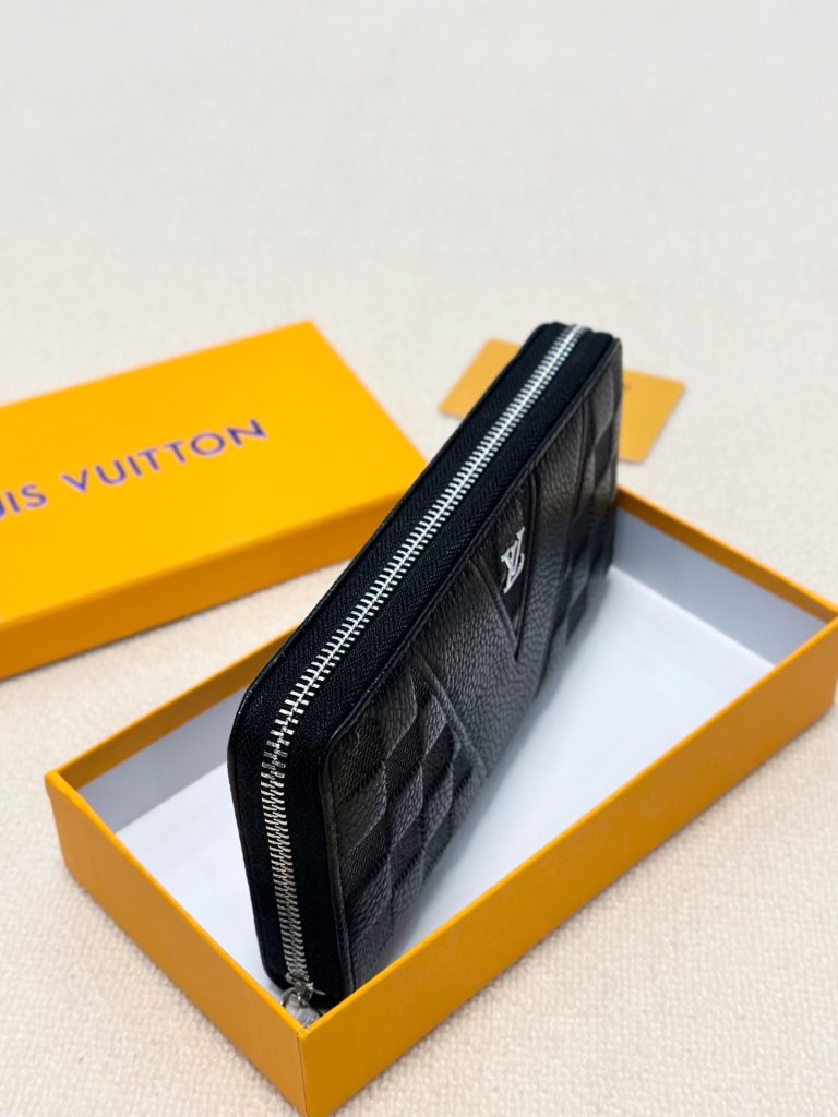 Louis Vuitton ルイヴィトン 長財布 ロングウォレット 黒 - 画像 7