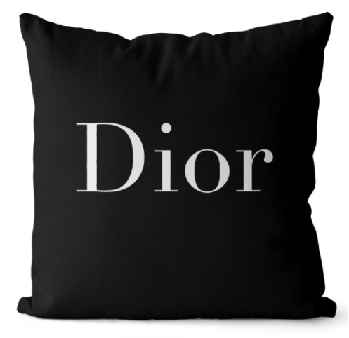 DIOR　ディオール　クッションカバーOrクッション中材あり★人気カバー　リネン生地ベルベット生地クッションカバー　インテリア雑貨　14種類 - 画像 2