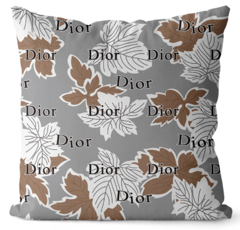 DIOR　ディオール　クッションカバーOrクッション中材あり★人気カバー　リネン生地ベルベット生地クッションカバー　インテリア雑貨　14種類 - 画像 7