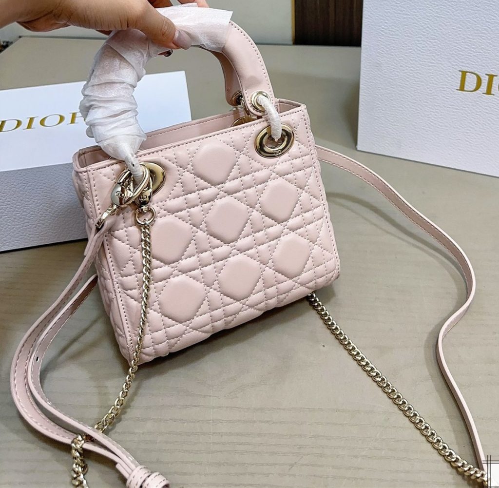 クリスチャンディオール　レディ ディオール バッグ ミニ　Christian Dior　クロコ　可愛いLady Dior Bag Mini 　バッグ　 女性　ショルダーバッグ　レザー 　ハンドバッグ　　4色 - 画像 7