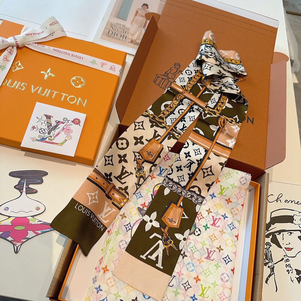 人気　LOUIS VUITTON　ルイヴィトン　バンドー　モノグラム　 コンフィデンシャル　スカーフ　レディース　ヘッドバンド - 画像 7
