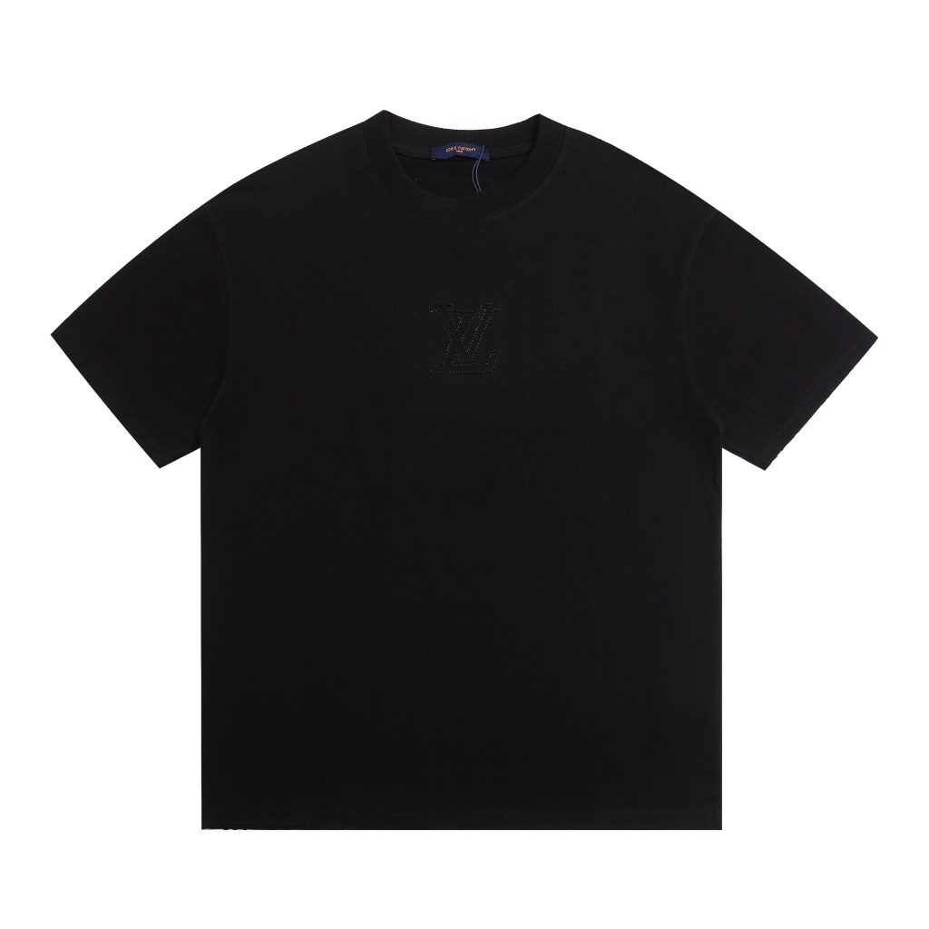 ルイ ヴィトン Louis Vuitton クルーネックTシャツ T-Shirt シャツ 半袖シャツ モノグラム Uネック 2色 - 画像 2