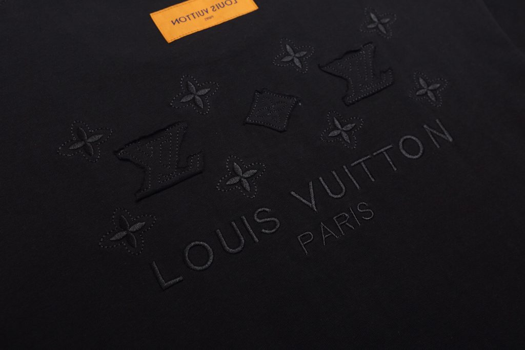 ルイ ヴィトン Louis Vuitton クルーネックTシャツ T-Shirt シャツ 半袖シャツ モノグラム Uネック 2色 - 画像 7