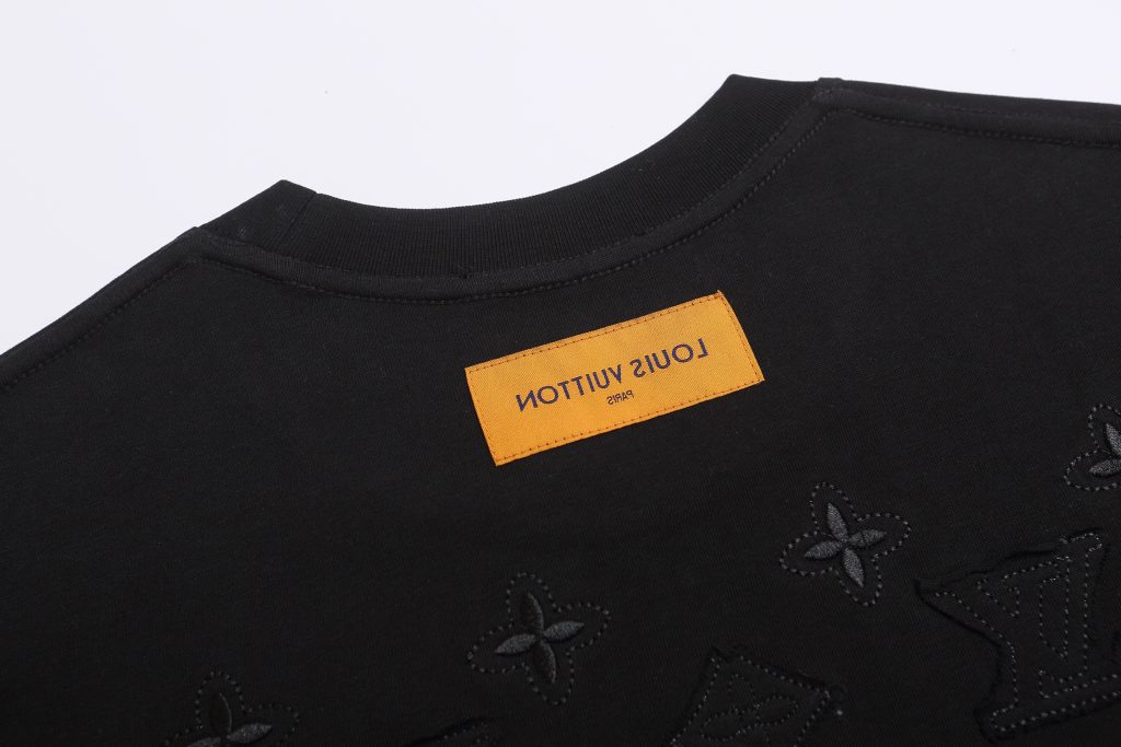 ルイ ヴィトン Louis Vuitton クルーネックTシャツ T-Shirt シャツ 半袖シャツ モノグラム Uネック 2色 - 画像 6