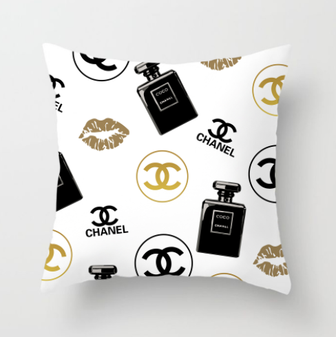 クッションカバーOrクッション CHANEL/シャネル★人気クッション ベルベット/リネン生地カバー新居用品ソファー用品 - 画像 3