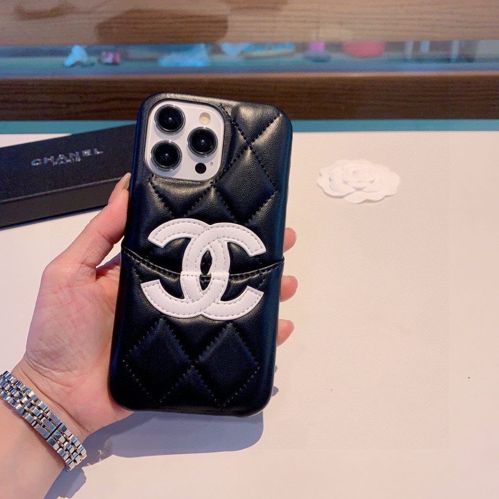 シャネル　　CHANEL　iPhoneケース　アイフォンケース　ココマーク　携帯ケース　カード収納　スマホケース　2色 - 画像 4