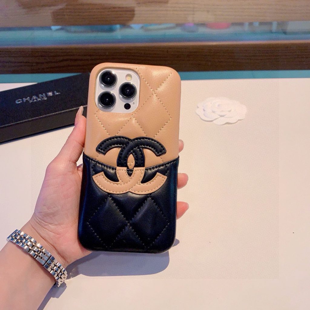 シャネル　　CHANEL　iPhoneケース　アイフォンケース　ココマーク　携帯ケース　カード収納　スマホケース　2色 - 画像 2